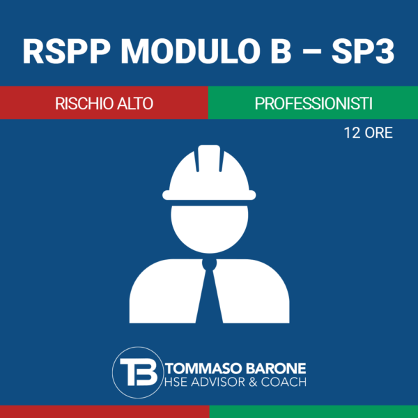 RSPP Modulo B – SP3