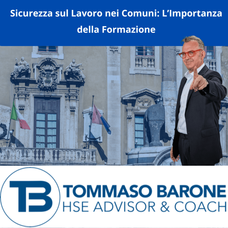 Scopri di più sull'articolo Sicurezza sul Lavoro nei Comuni: L’Importanza della Formazione e Come Adeguarsi con Tommaso Barone